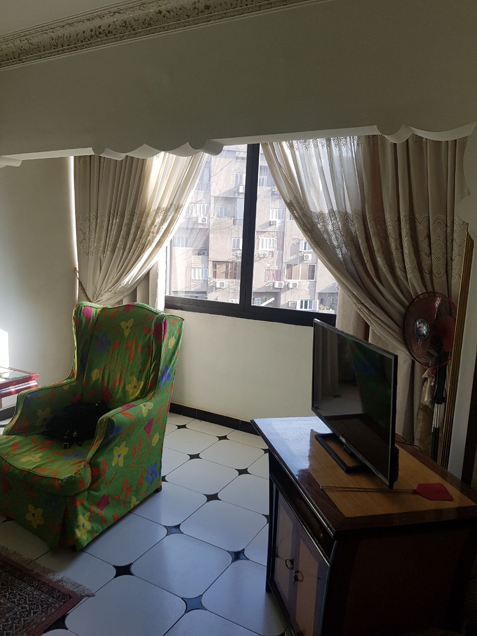 شقة مفروشة فى العجوزة سوبر لوكس غرفتين قرب شارع النيل