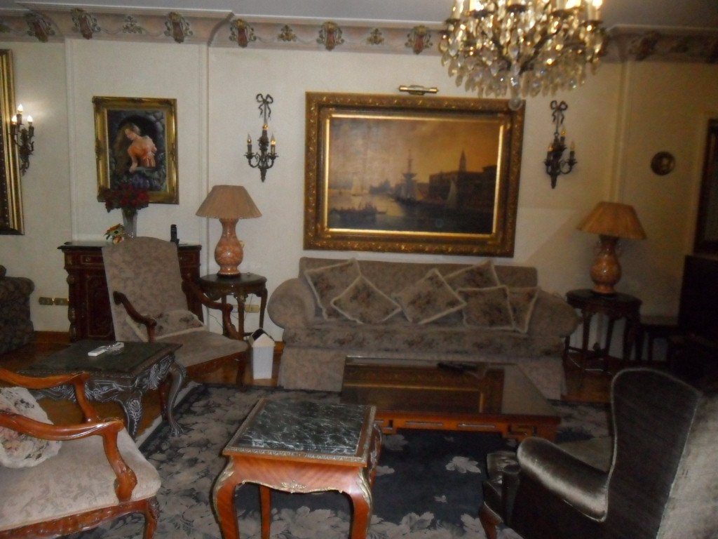 فيلا مفروشة على النيل فى الدقى هاى لوكس