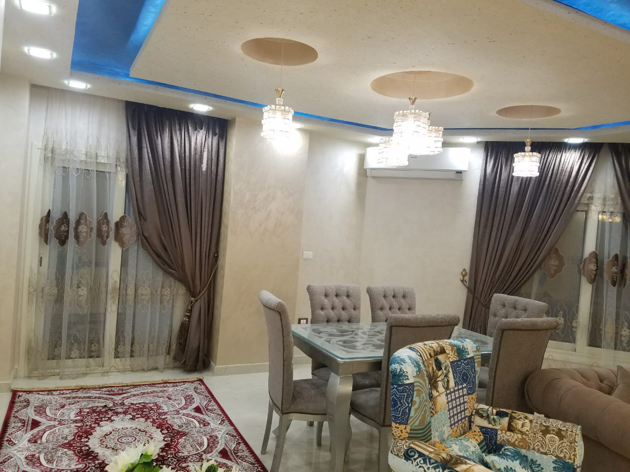 شقة مفروشة فندقية قرب جامعة الدول الرئيسى