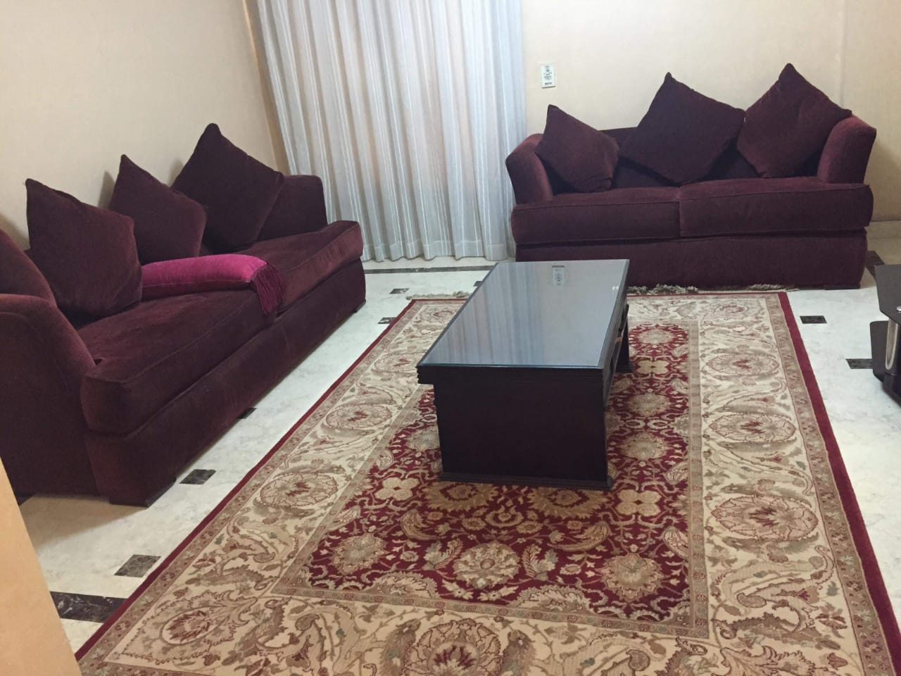 شقة مفروشة فى المهندسين قرب دار الطب هاى لوكس