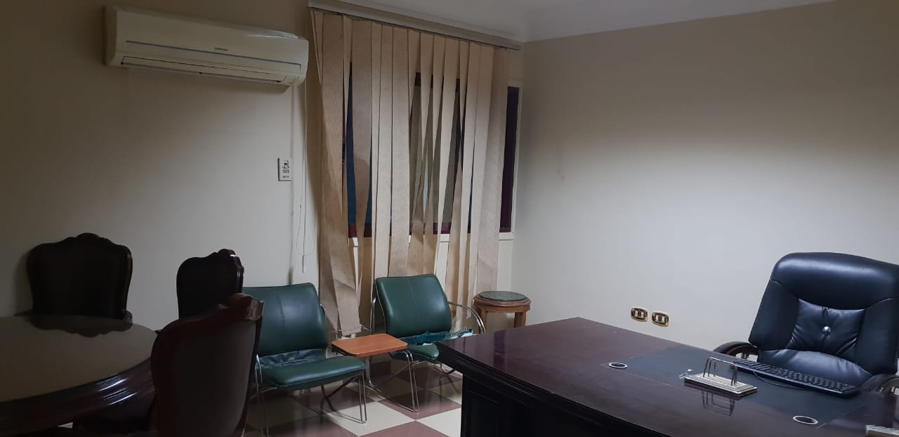 مكتب مفروش للإيجار فى المهندسين شارع شهاب موقع عقار لى