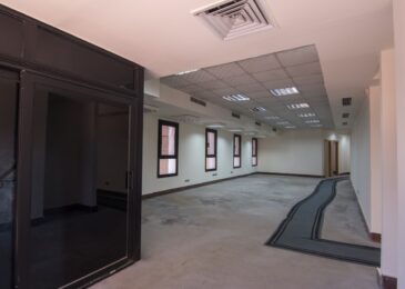 مكاتب للبيع بشارع النيل 450م للإستثمار الإدارى علي النيل