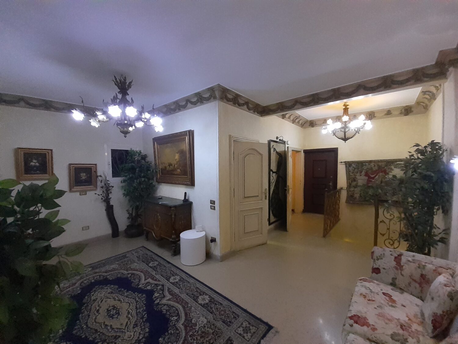 شقة فيلا للبيع على النيل فى الدقى الجيزة 280م فيو تحفة موقع زل zilll.com