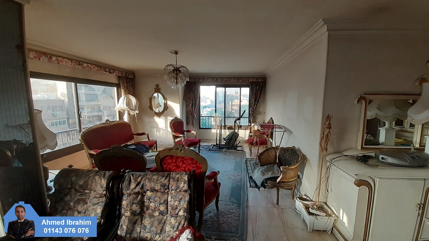 شقة للبيع فى المهندسين 245م ترى ميدان أسوان بجراج