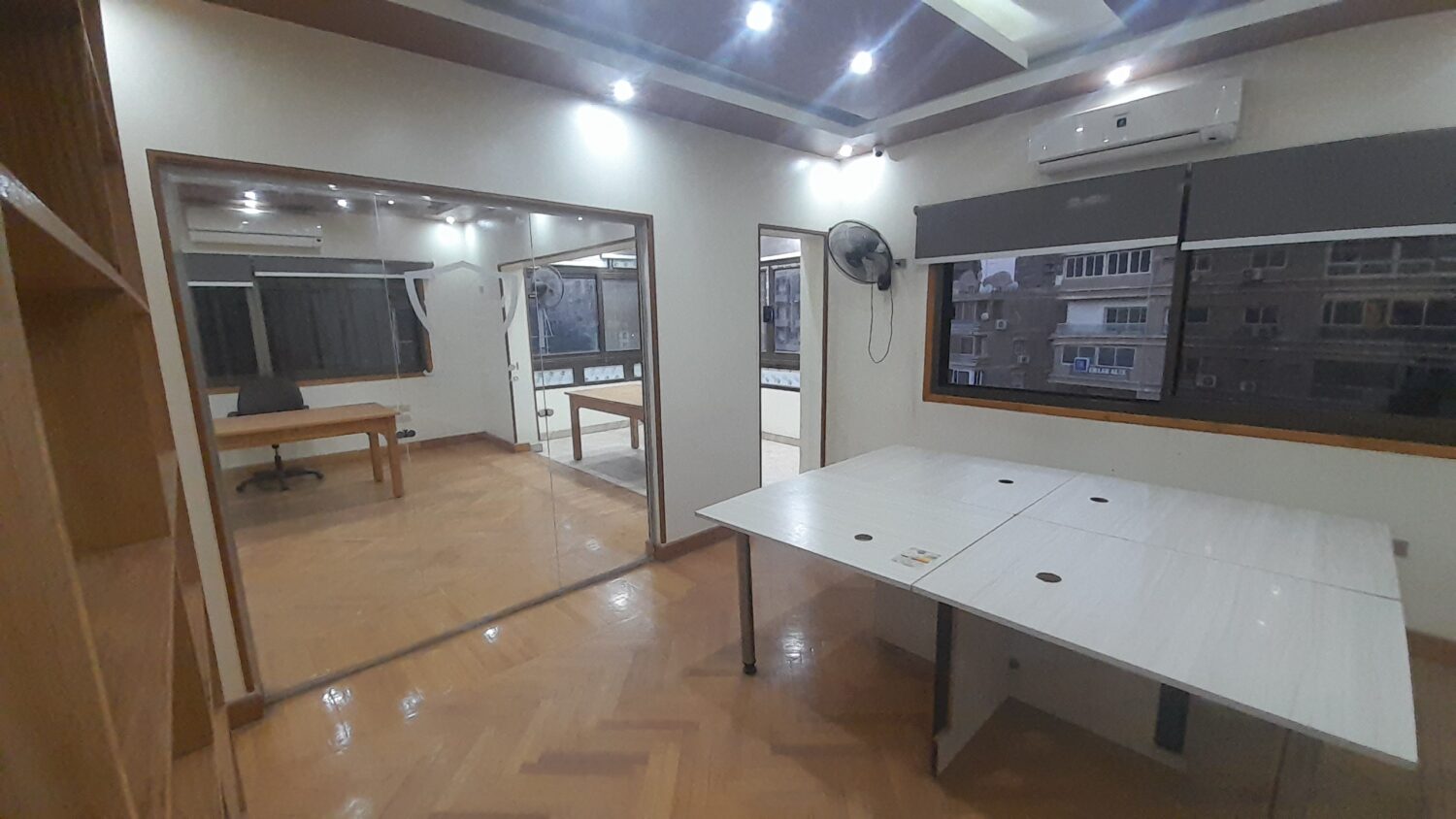 مكتب للإيجار في المهندسين وادى النيل 250م خطوات من جامعة الدول