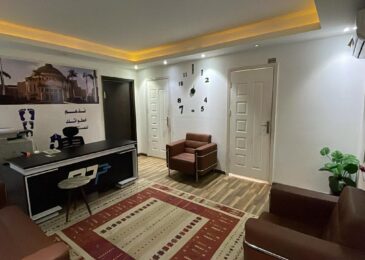 مكتب للإيجار في المهندسين شارع البطل أحمد عبد العزيز 100م تشطيب حديث  .