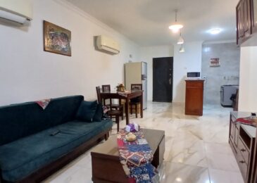 إستوديو مفروش للإيجار في الدقي 60م عمارة جديدة  هاي لوكس (فرش نظيف )   .