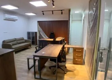 مكتب مفروش للإيجار فى المهندسين 250م فى شارع محى الدين أبو العز  